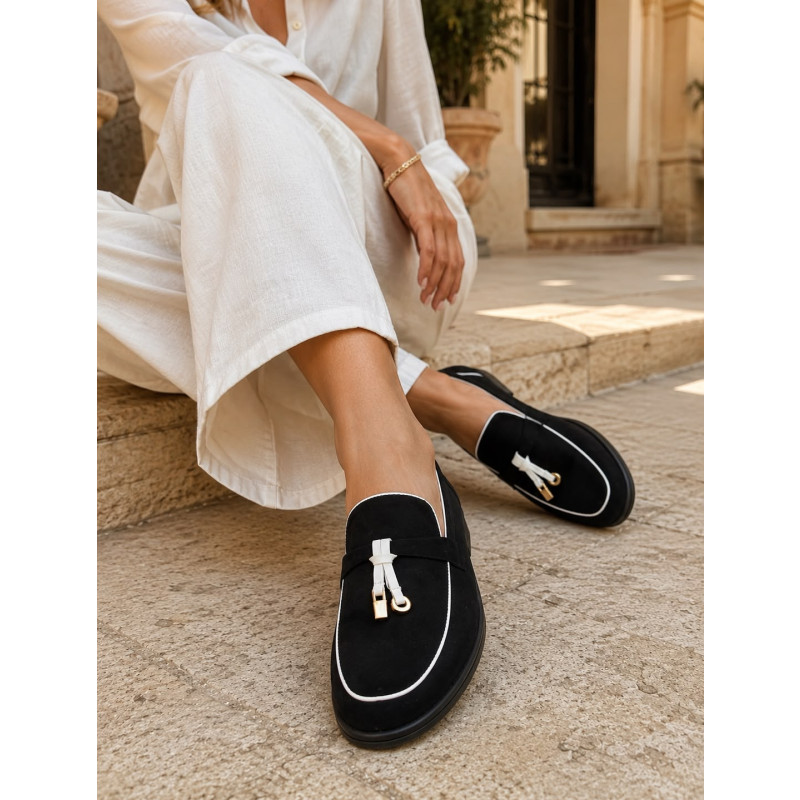 Zenske cipele - mokasine - 13-317-2-BLK