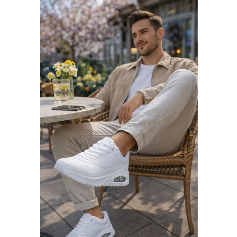 MUŠKE PATIKE-M30053-WHT